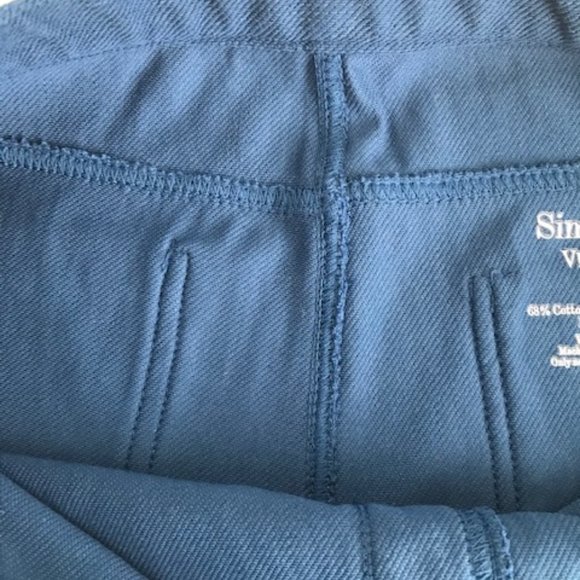 Simply Vera Cobalt Blue Jeggings - NWOT - Picture 6 of 7